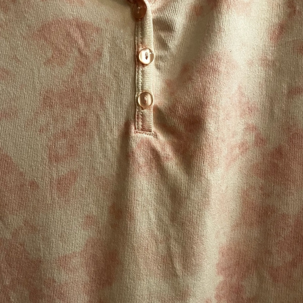KIKIT~PINK MARBLED BLOUSE~NWT~XL - Picture 8 of 13